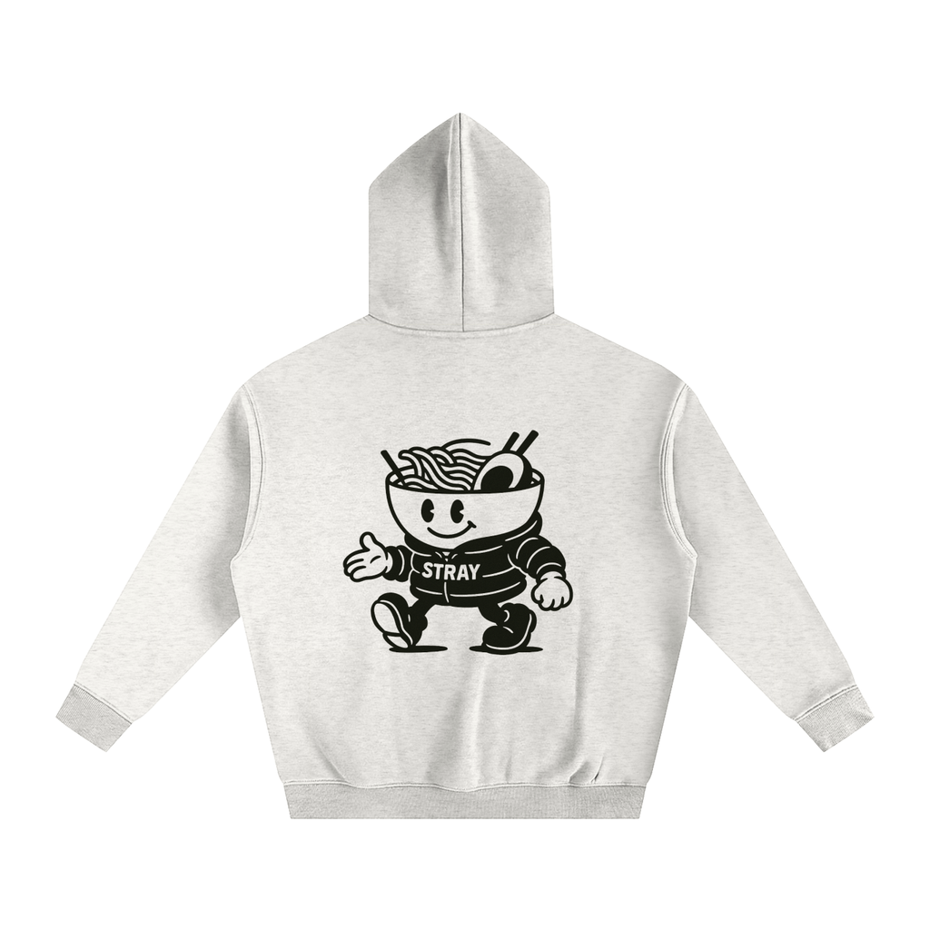 STRAY Ramen Oversize Fleeced Hoodie
