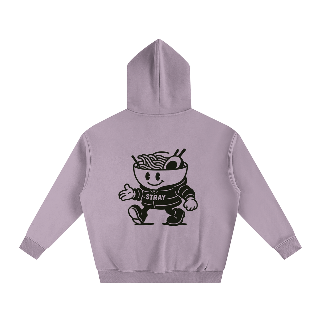 STRAY Ramen Oversize Fleeced Hoodie