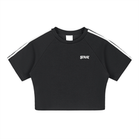 Taped Cooling Performance Crop Top