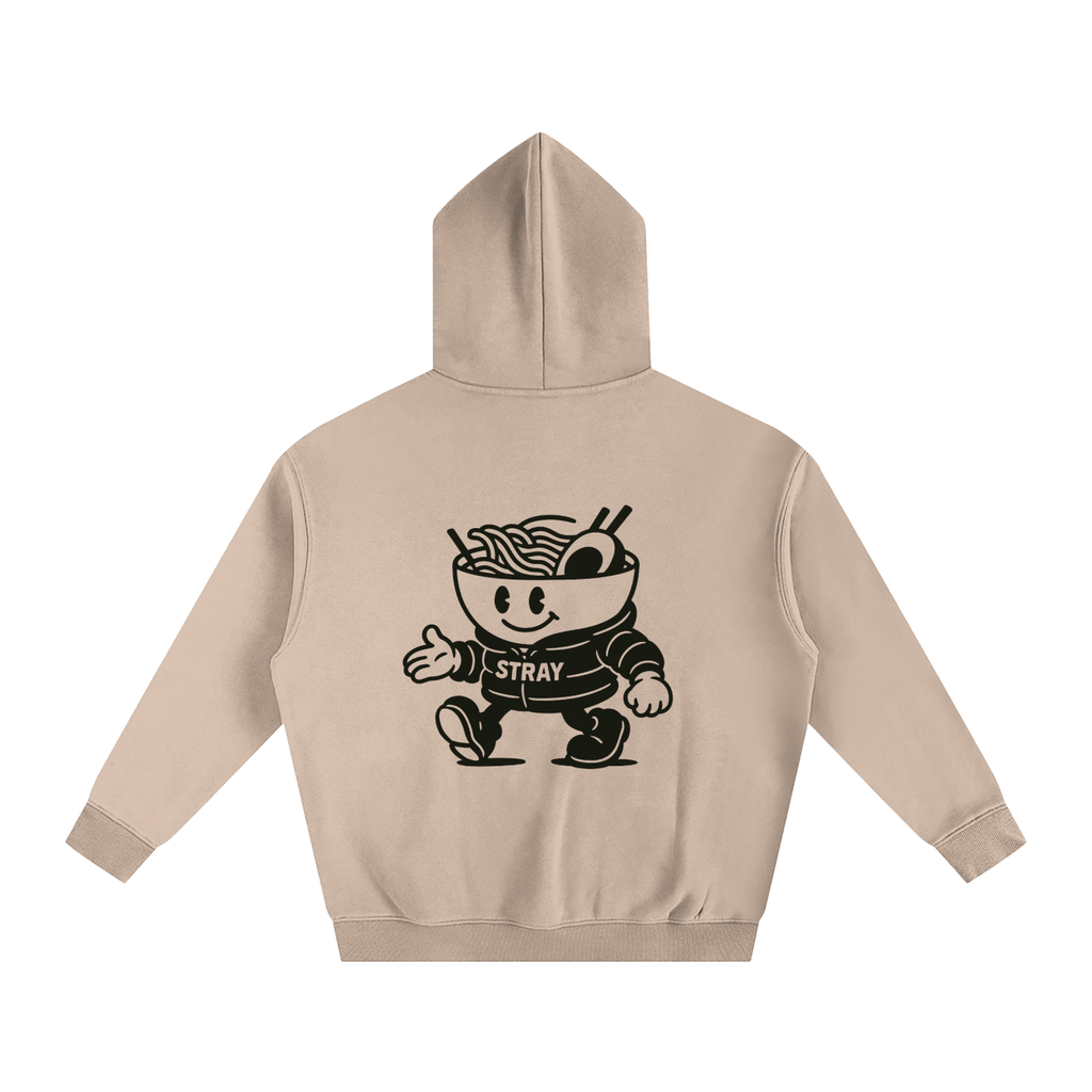 STRAY Ramen Oversize Fleeced Hoodie