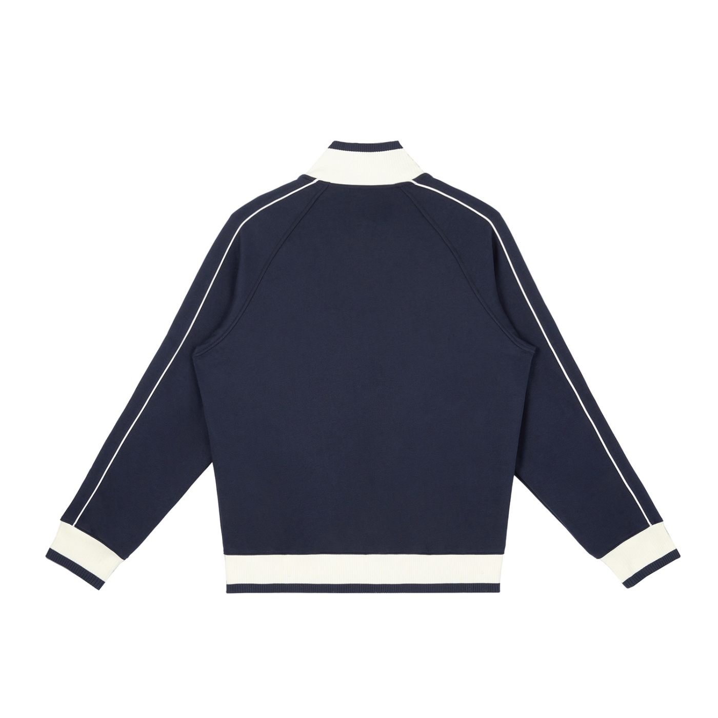 Color Block Raglan Sleeve Zip Track Jacket