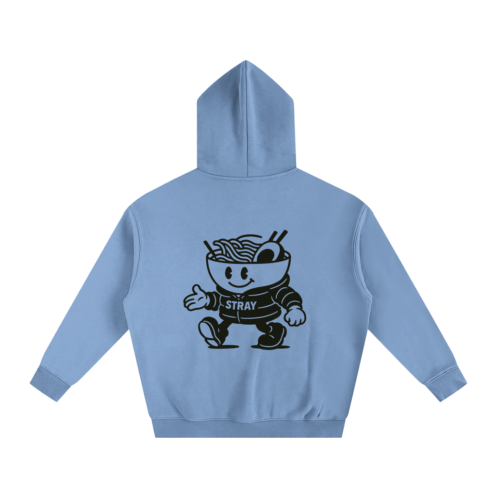 STRAY Ramen Oversize Fleeced Hoodie