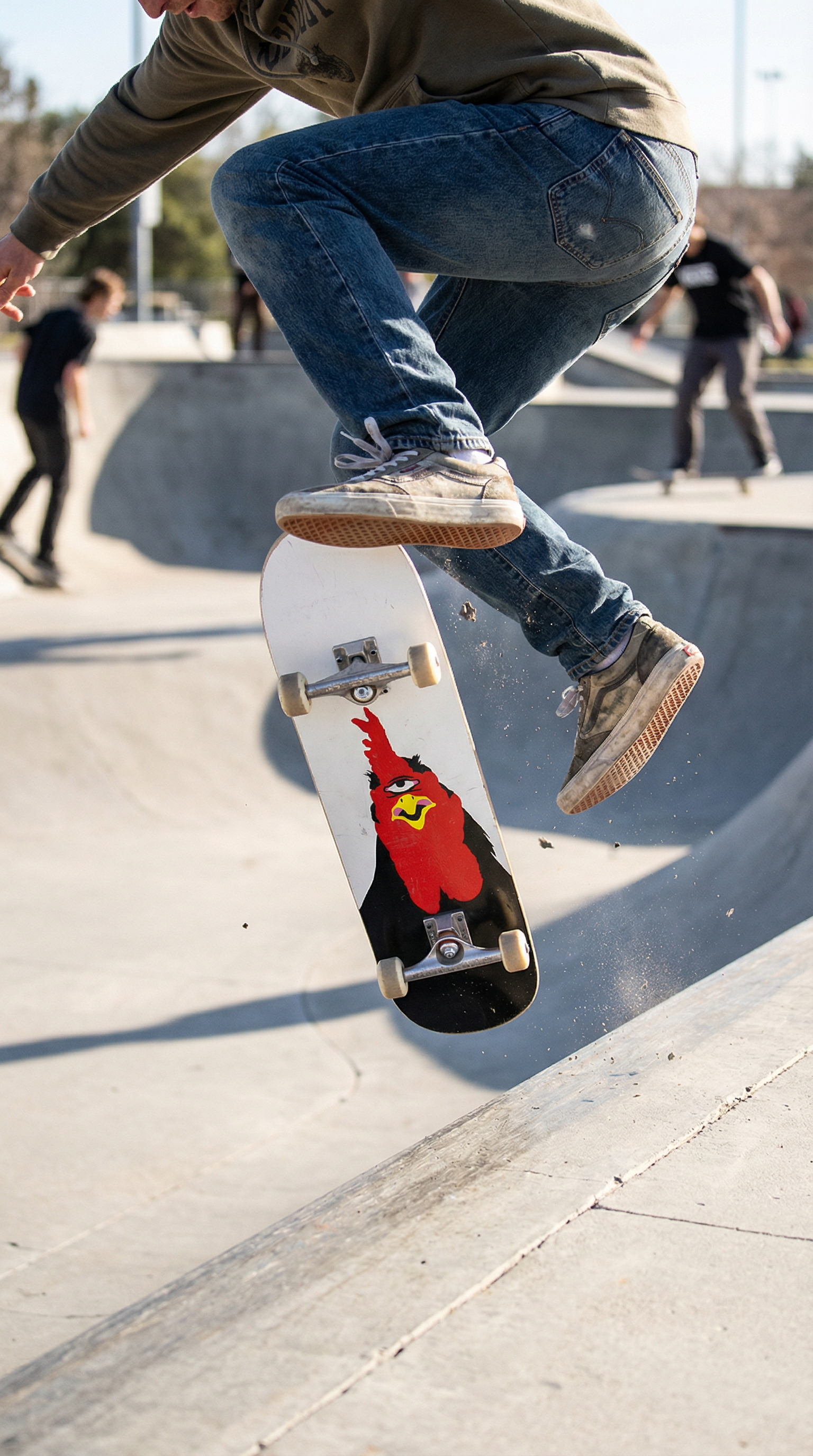 Chicken Graphic design Skateboard