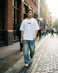 Vintage Wash Distressed Denim Jeans