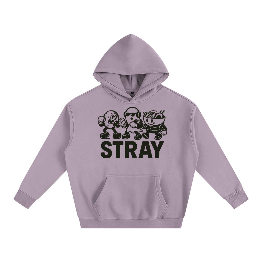 STRAY Oversize Fleeced Hoodie
