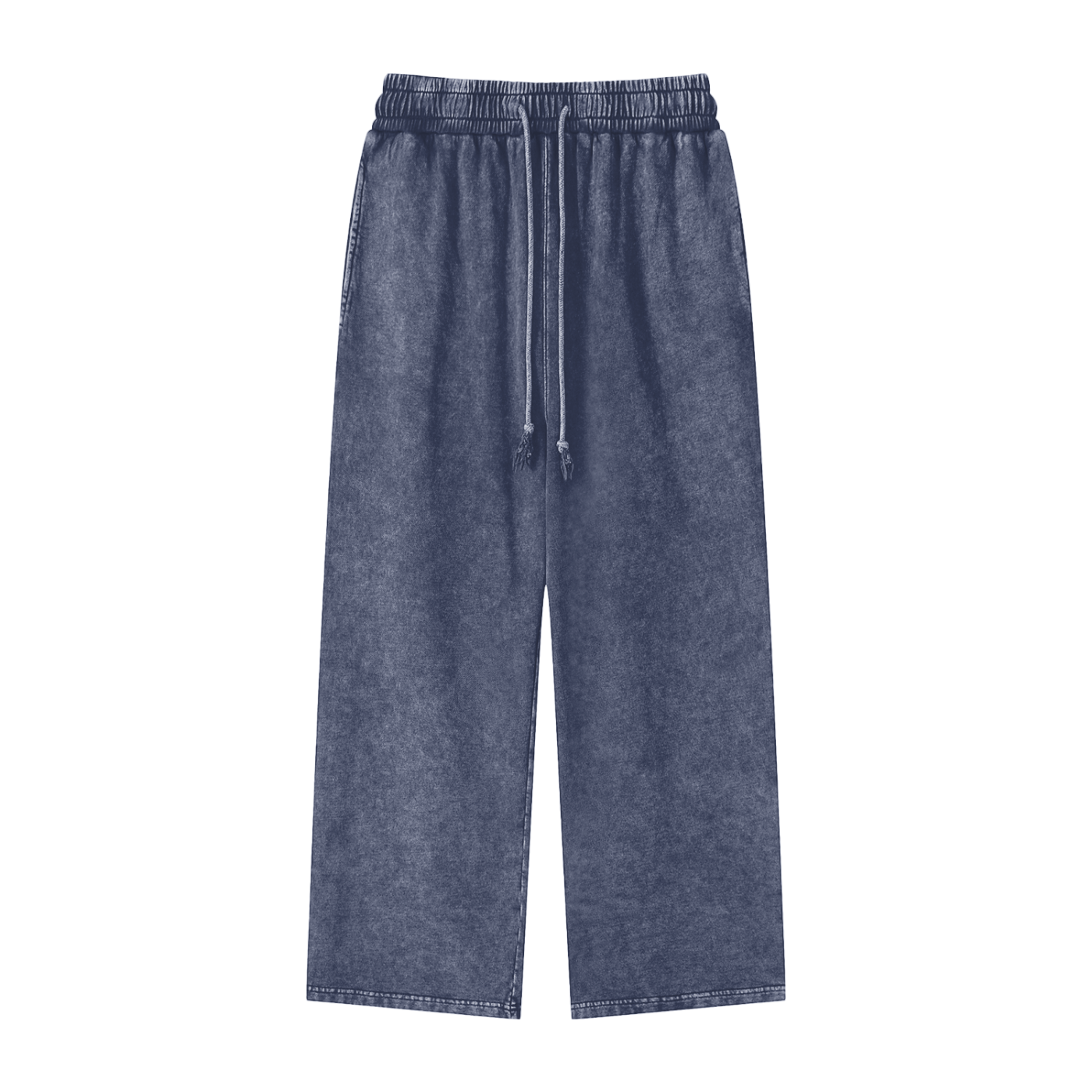 Snow Washed Straight Leg Pants