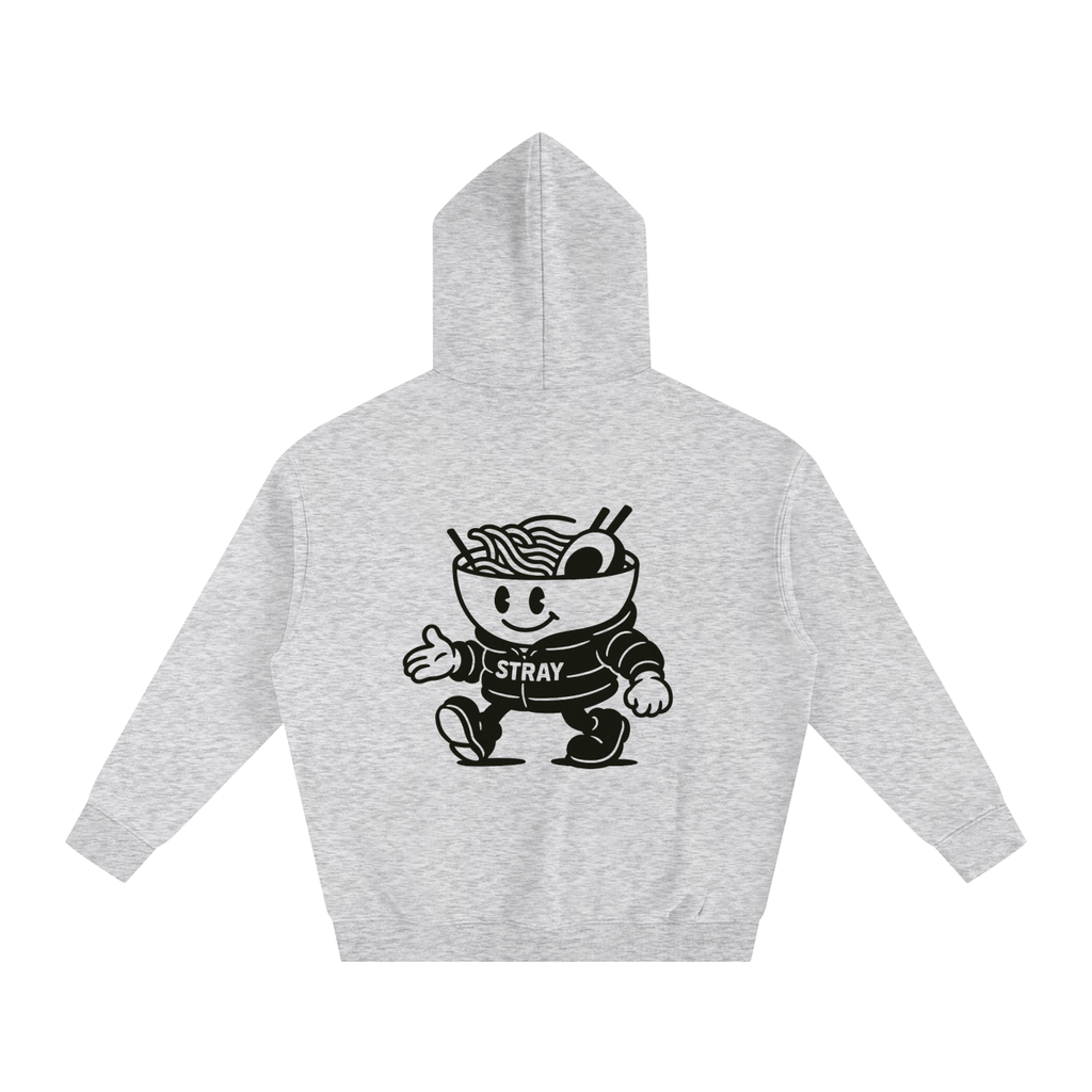 STRAY Ramen Oversize Fleeced Hoodie