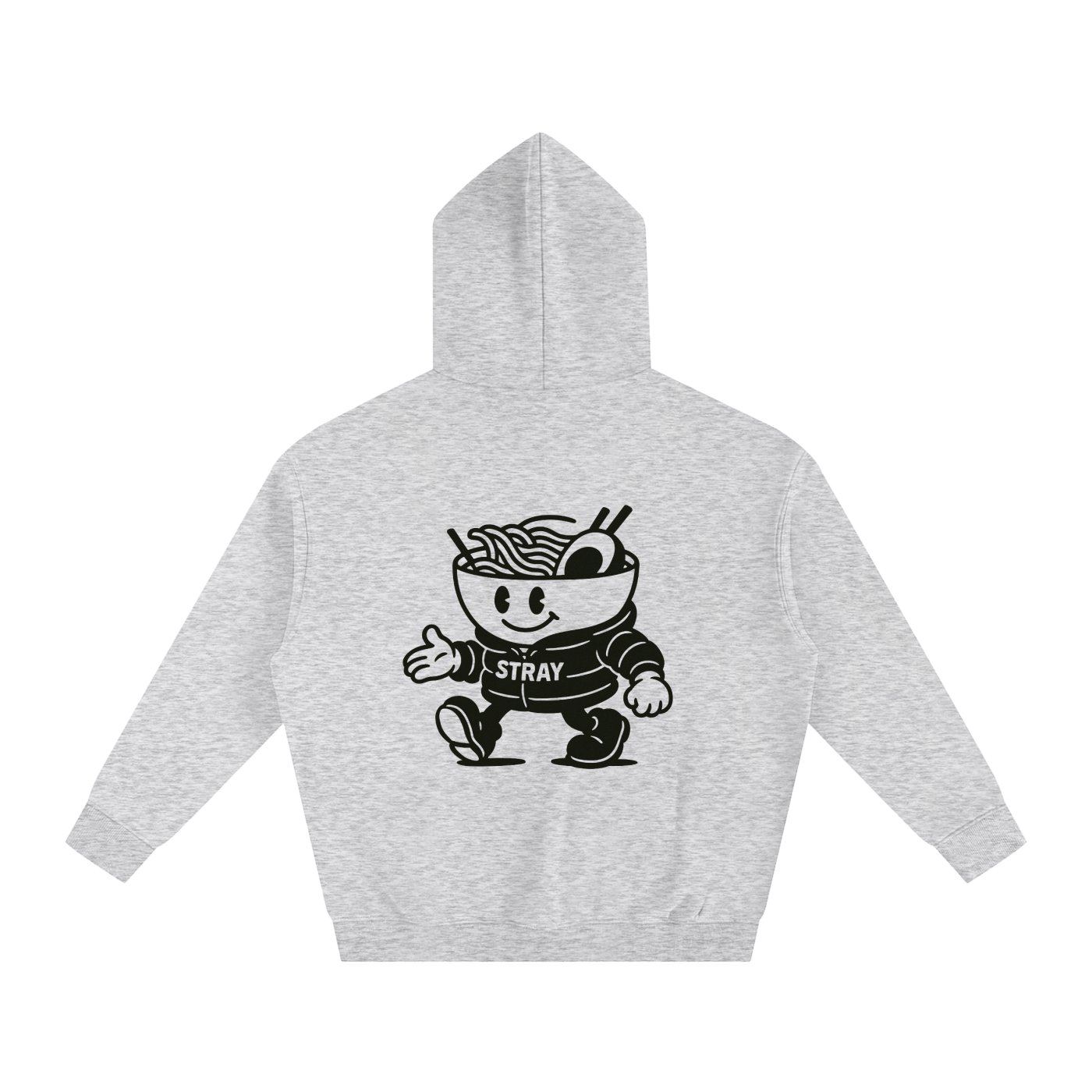 STRAY Ramen Oversize Fleeced Hoodie