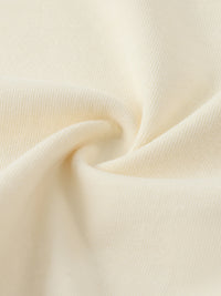 Off-Shoulder Rolled Hem Street T-Shirt