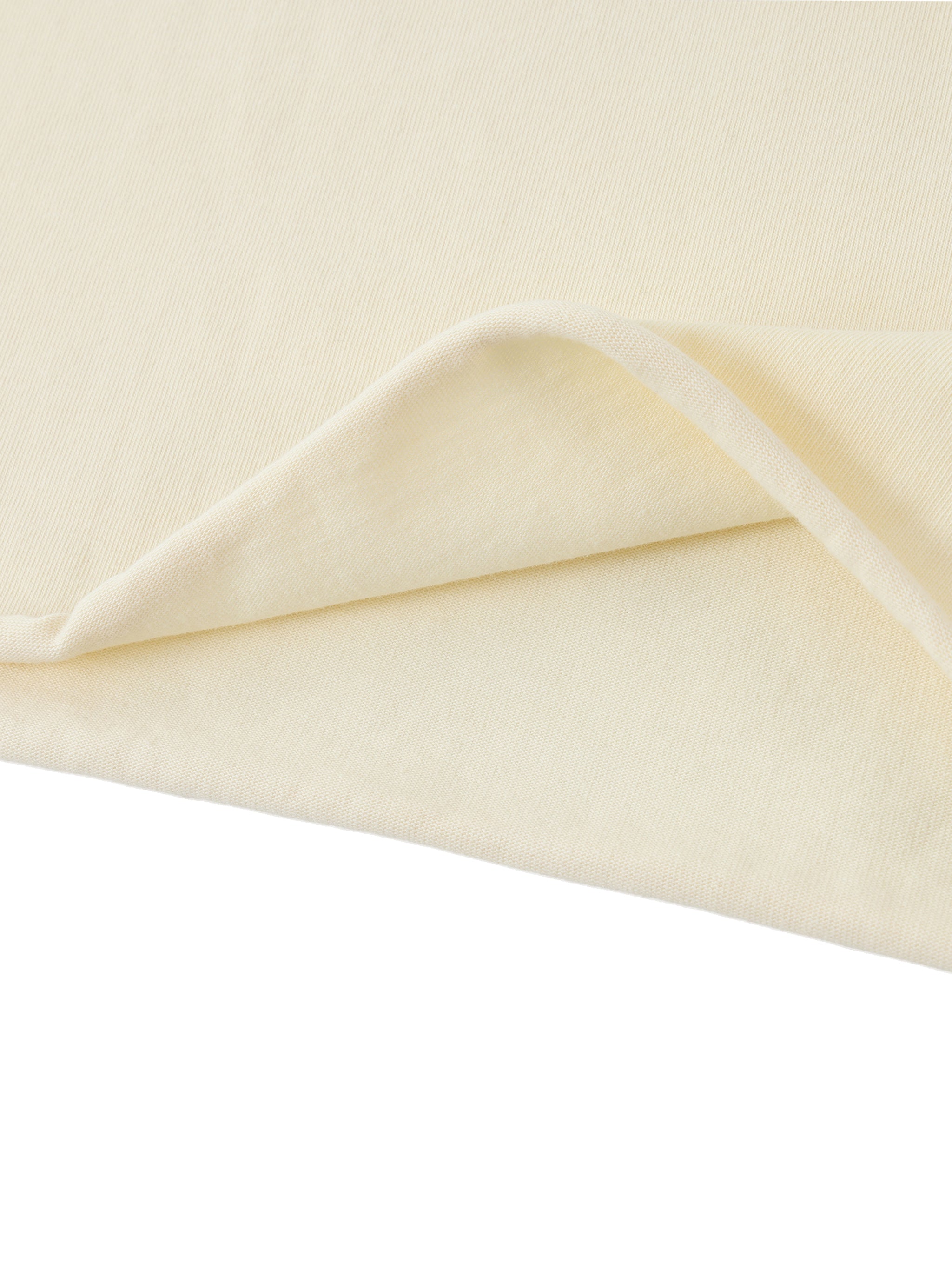 Off-Shoulder Rolled Hem Street T-Shirt