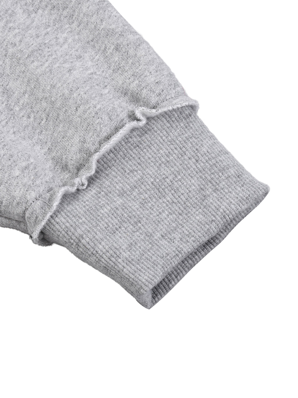 Quarter -Zip Rolled Edge Fleece Sweatshirt