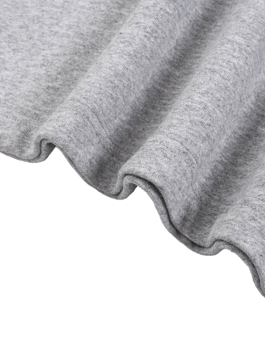 Quarter-Zip Rolled Edge Fleece Sweatshirt
