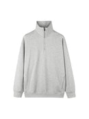 Quarter-Zip Drop Shoulder Sweatshirt